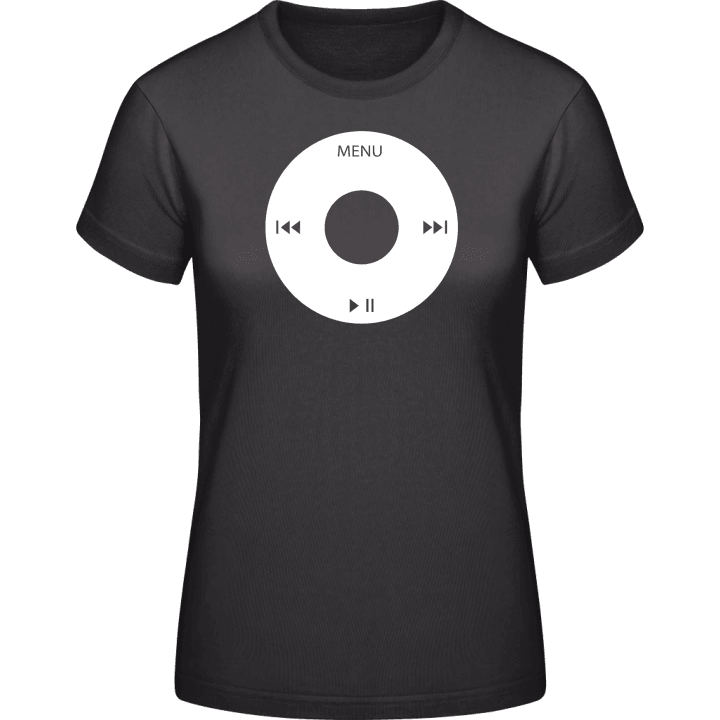 iPod Menu T-shirt för kvinnor contain pic