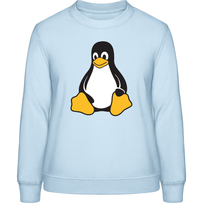 Linux Penguin Sweatshirt för kvinnor 0 image