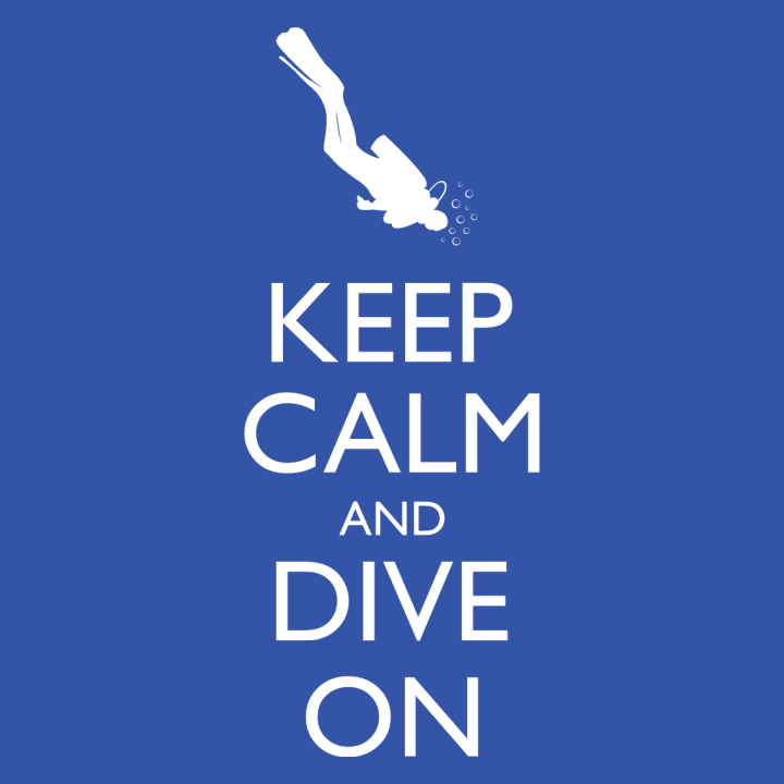 Keep Calm and Dive on T-shirt til kvinder 0 image