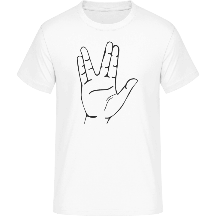 Live Long And Prosper Hand Sign T-Shirt 0 image