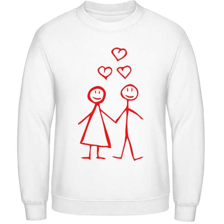 Couple In Love Comic Sweatshirt 0 image
