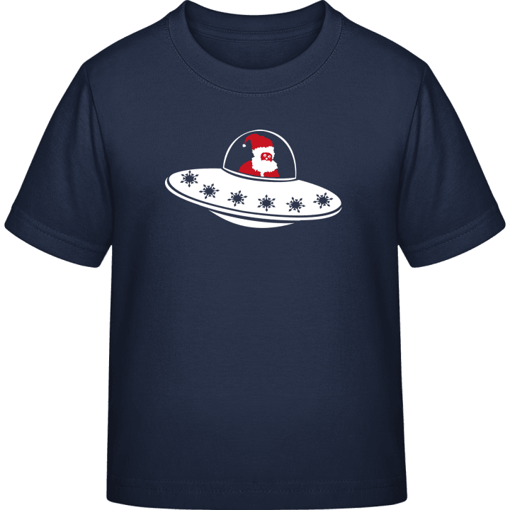 Santa Spaceship T-shirt til børn 0 image