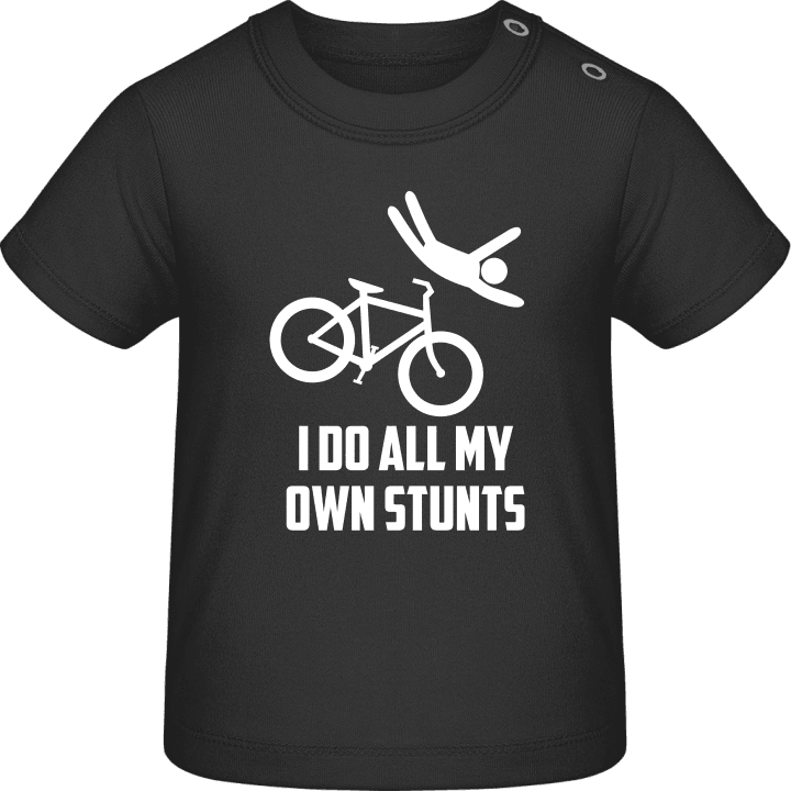 I Do All My Own Stunts Bicycle T-shirt bébé 0 image