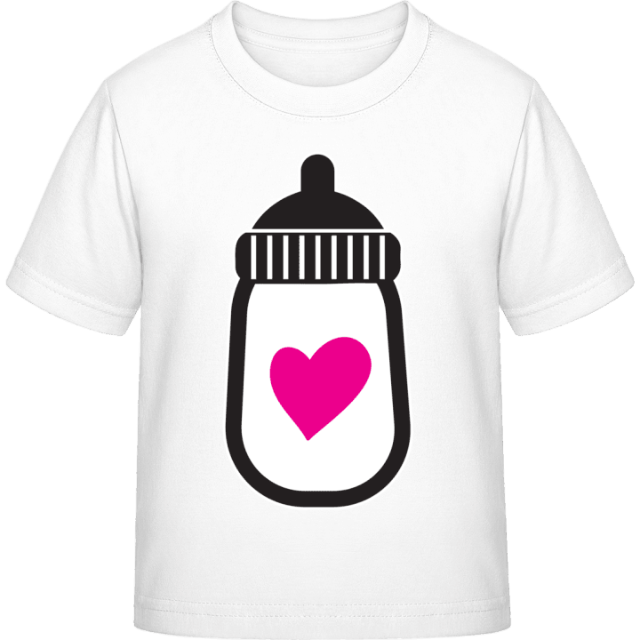 Baby Bottle Heart Kids T-shirt 0 image