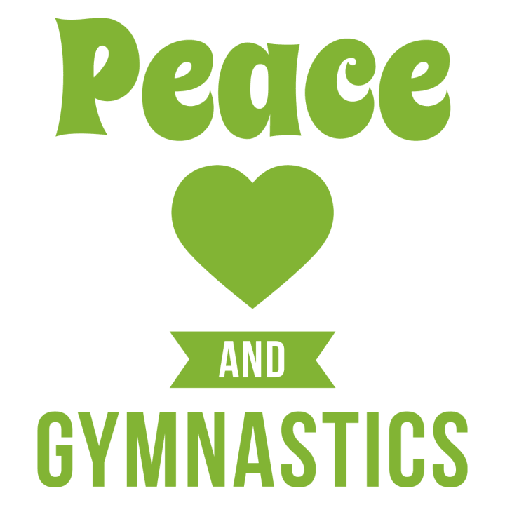 Peace Love Gymnastics Tablier de cuisine 0 image