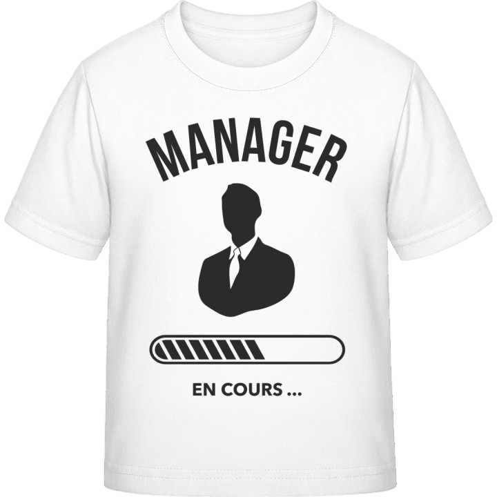 Manager en cours Kids T-shirt contain pic
