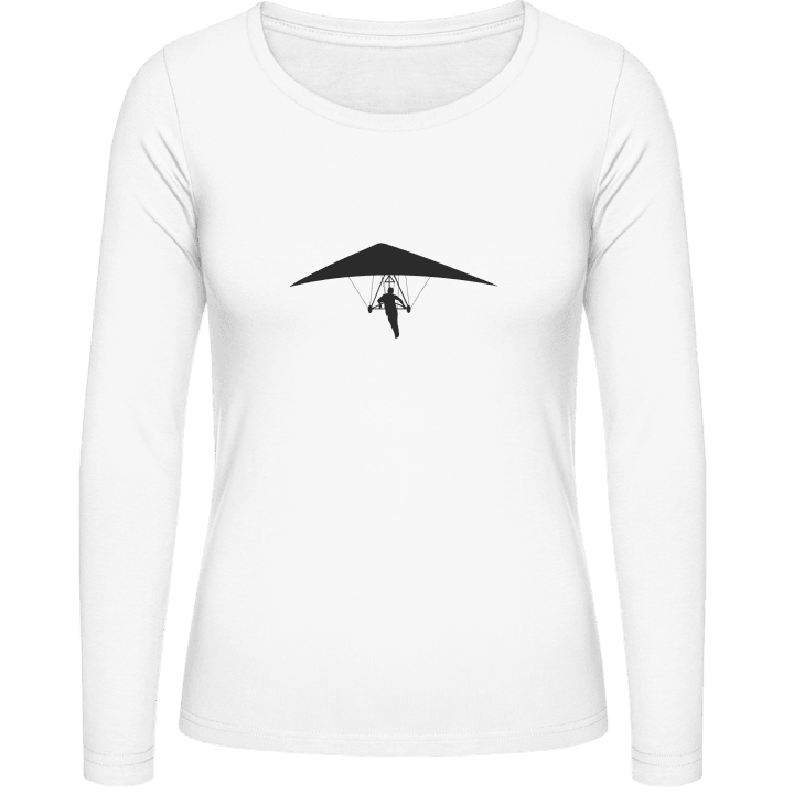 Hang Glider Langermet skjorte for kvinner contain pic