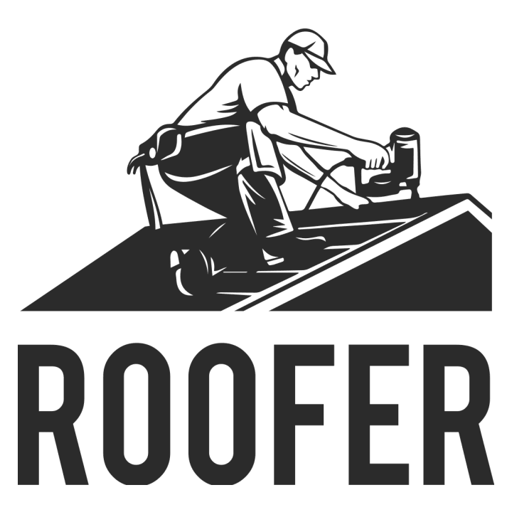 Roofer Illustration T-shirt à manches longues 0 image