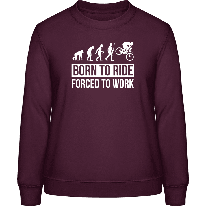 Born To Ride Evolution Vrouwen Sweatshirt contain pic