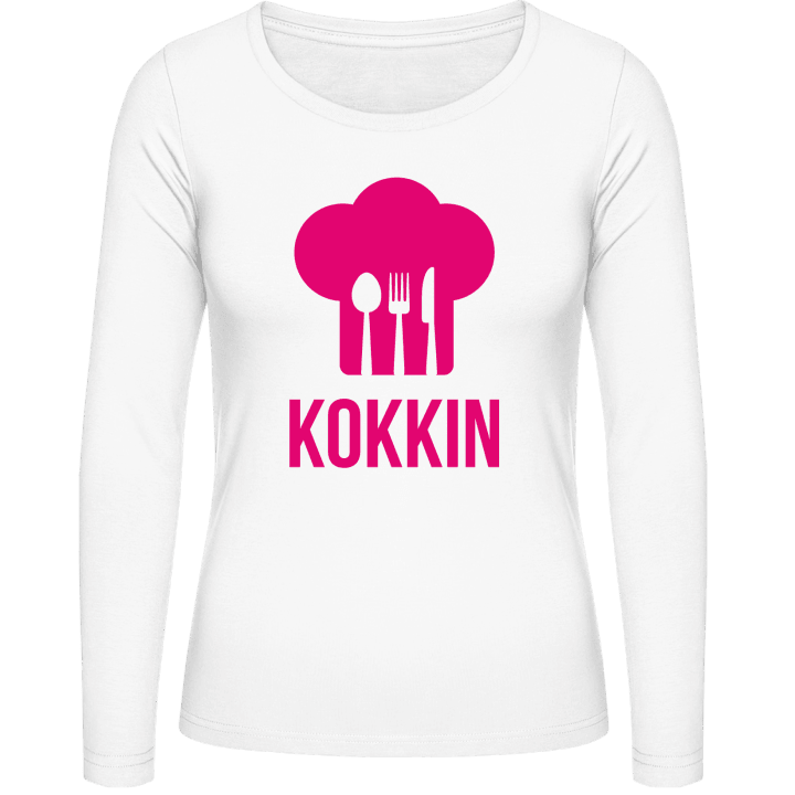 Kokkin Frauen Langarmshirt contain pic