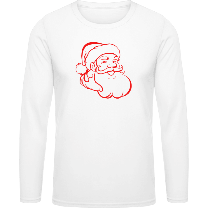 Santa Claus Illustration Långärmad skjorta 0 image