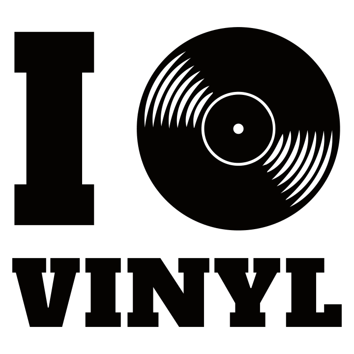 I Love Vinyl Väska av tyg 0 image