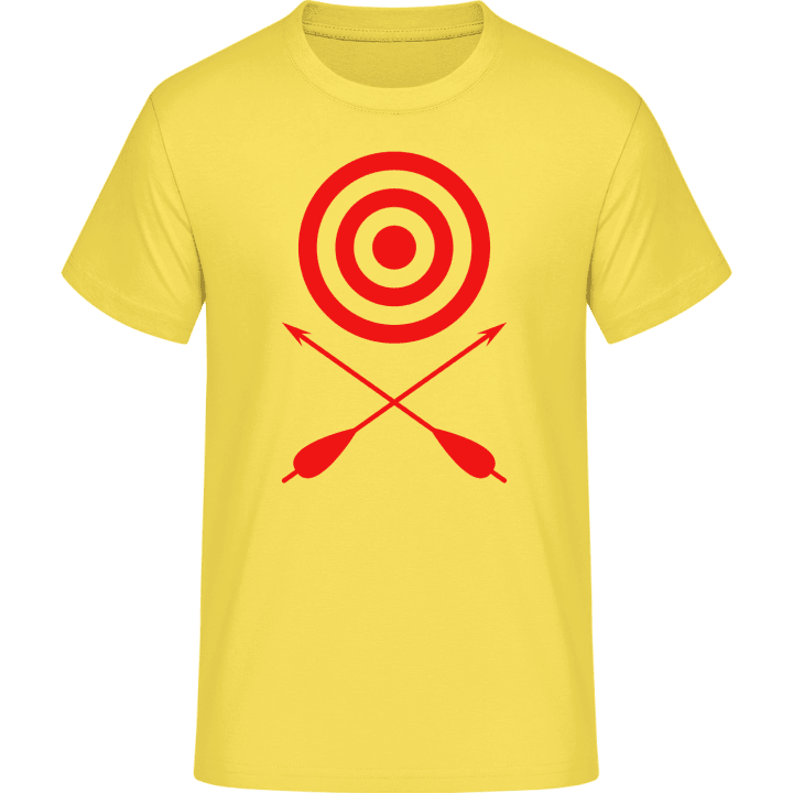 Archery Target And Crossed Arrows Maglietta 0 image