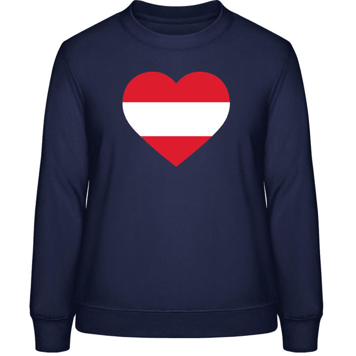 Austria Heart Women Sweatshirt contain pic