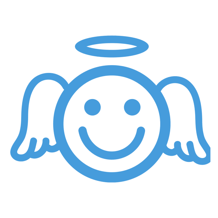 Angel Smiley Icon Hættetrøje til børn 0 image