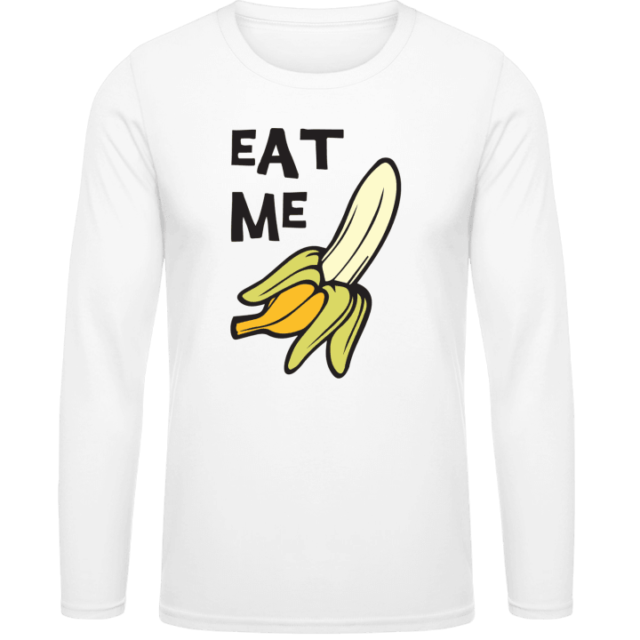 Eat Me Banana Langarmshirt contain pic
