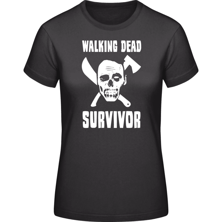 Walking Dead Survivor T-skjorte for kvinner 0 image