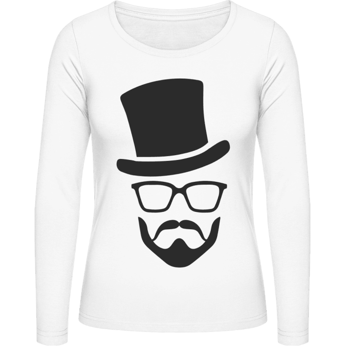 Hipster Groom Camisa de manga larga para mujer 0 image
