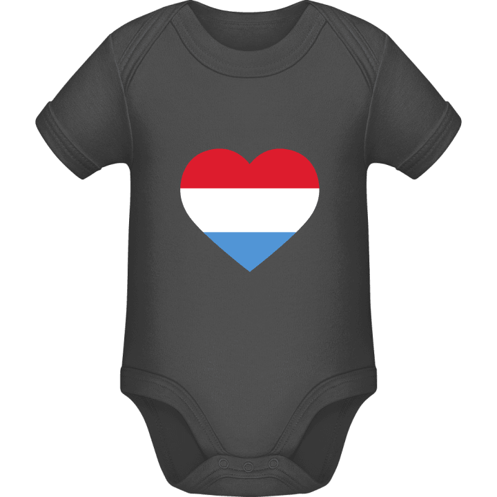 Netherlands Heart Flag Pelele Bebé contain pic