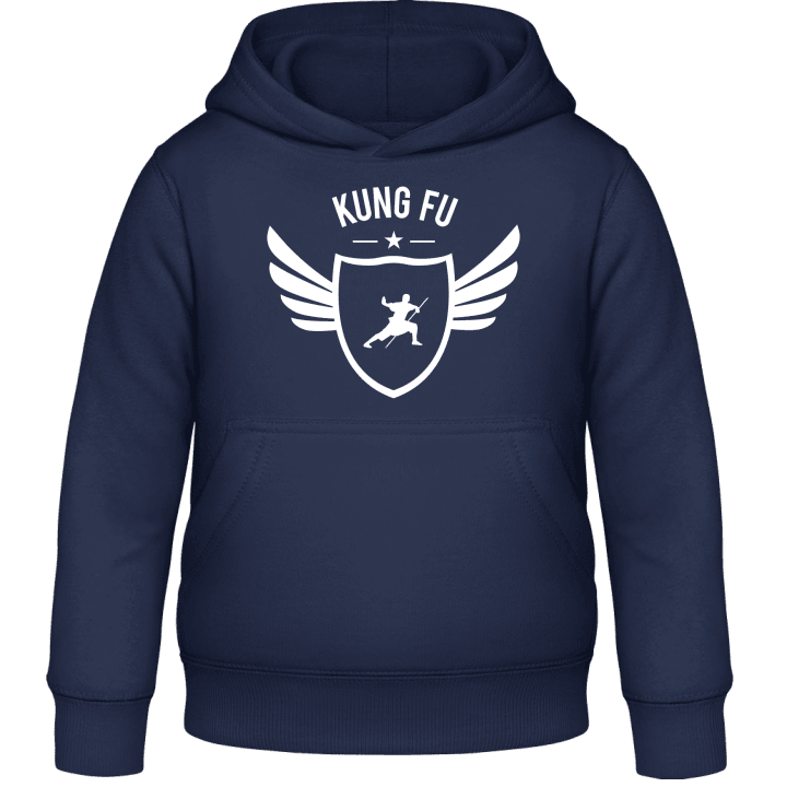 Kung Fu Winged Kids Hoodie contain pic
