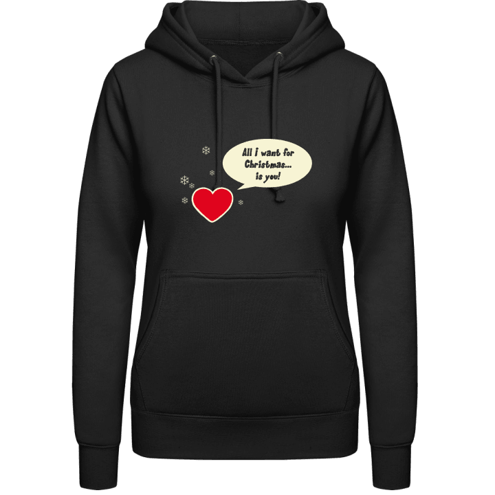 All I Want For Christmas Women Hoodie contain pic