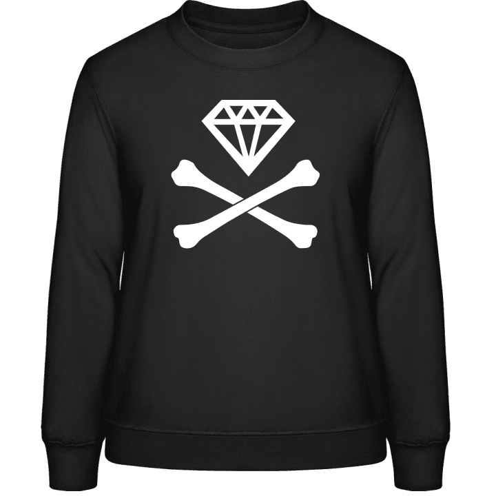 Diamond and Crossbones Sweat-shirt pour femme 0 image