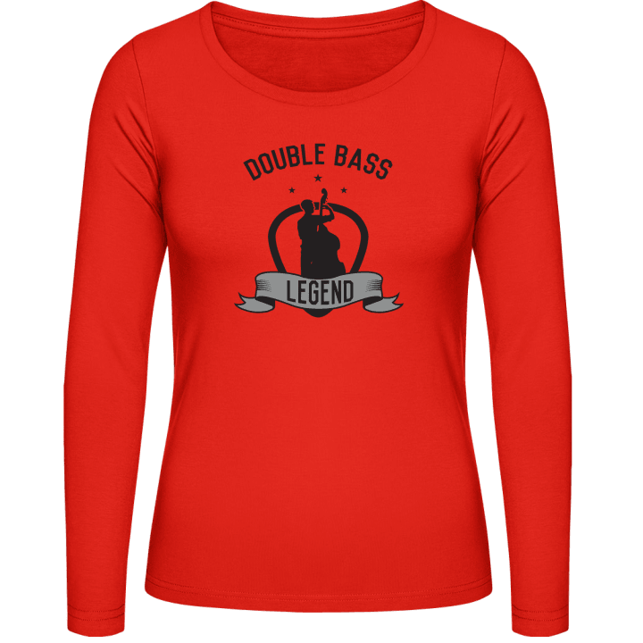 Double Bass Legend T-shirt à manches longues pour femmes contain pic