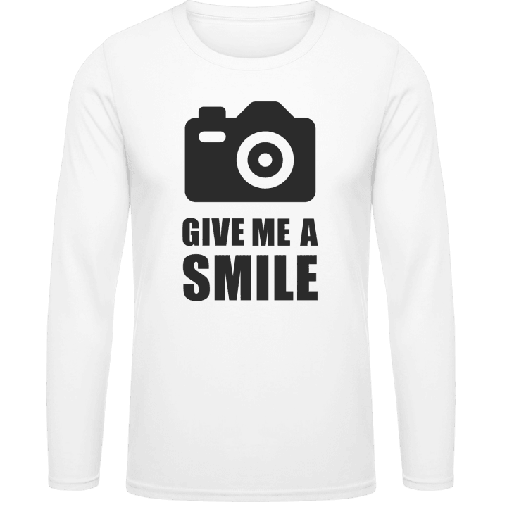 Give Me A Smile Camicia a maniche lunghe contain pic