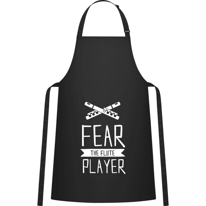 Fear the Flute Player Kitchen Apron contain pic