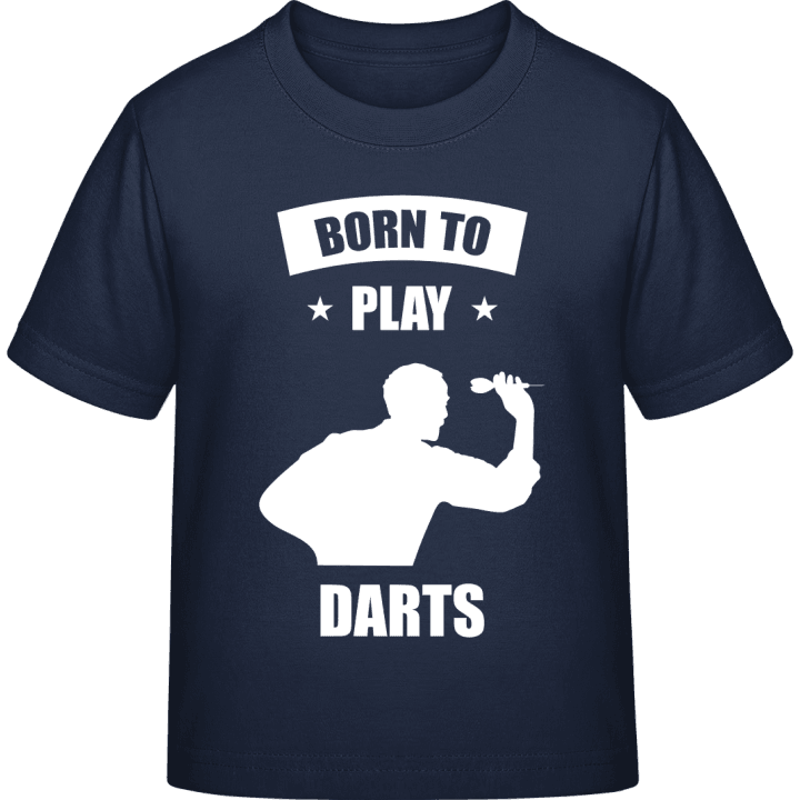 Born To Play Darts T-shirt för barn contain pic