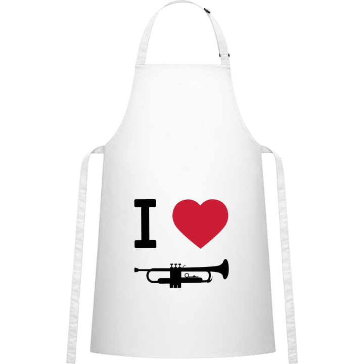 I Love Trumpets Förkläde för matlagning contain pic
