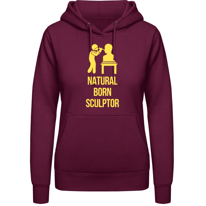 Natural Born Sculptor Vrouwen Hoodie contain pic