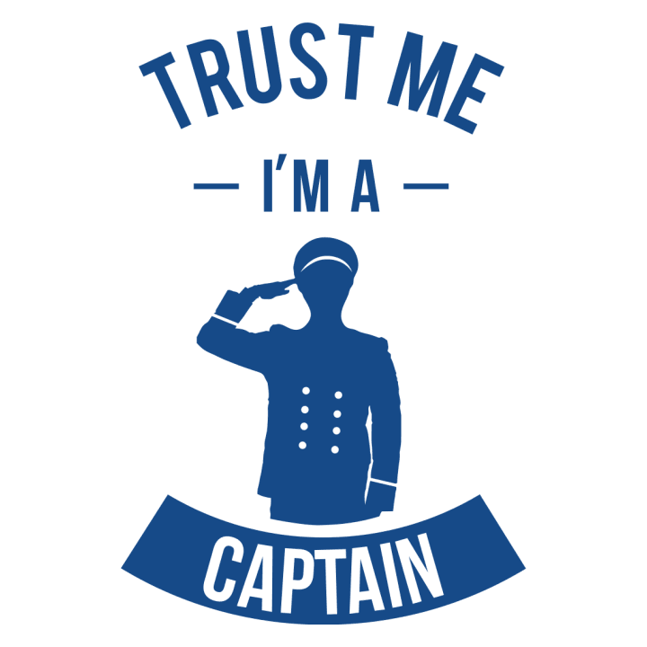 Trust Me I'm A Captain T-shirt för bebisar 0 image