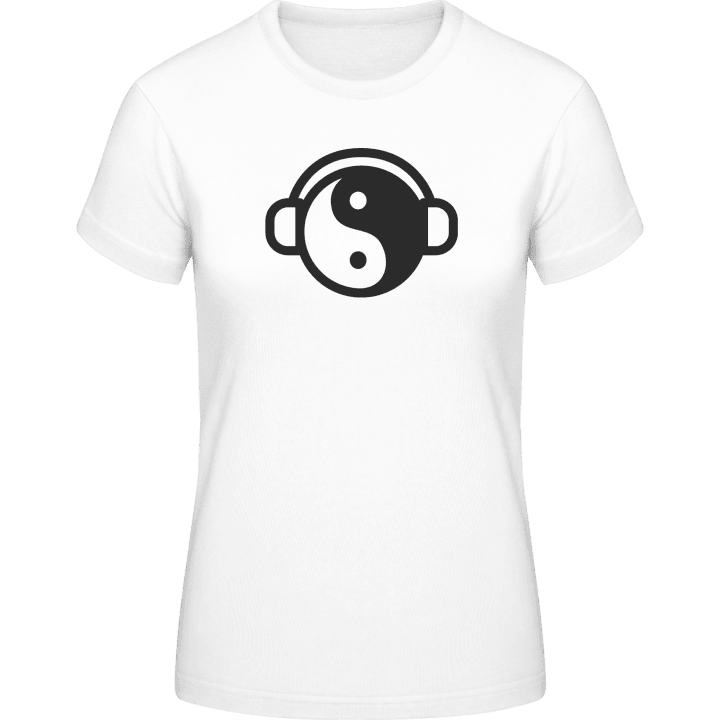 Ying Yang Dj T-shirt för kvinnor contain pic