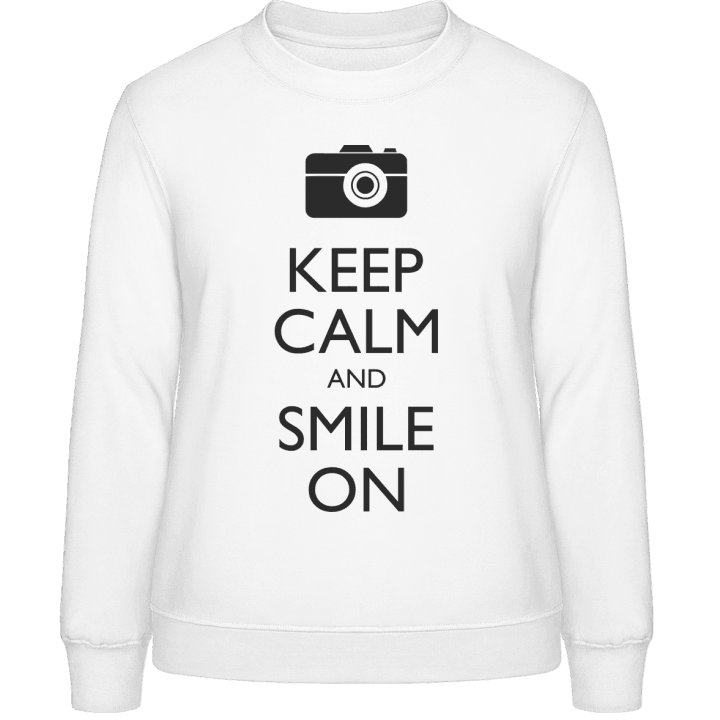 Smile On Sweat-shirt pour femme contain pic