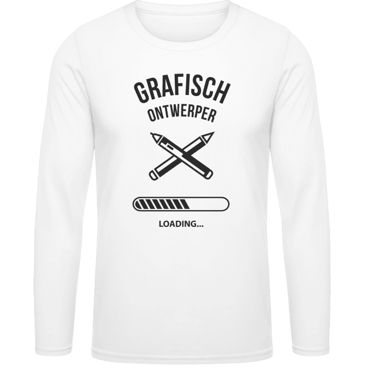 Grafisch ontwerper loading Long Sleeve Shirt contain pic