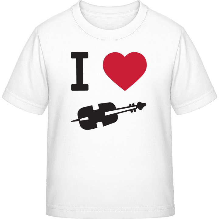 I Heart Cello T-shirt för barn contain pic