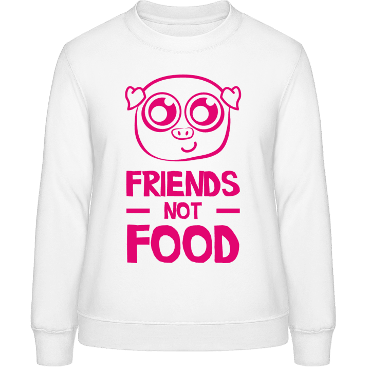 Friends Not Food Vrouwen Sweatshirt contain pic