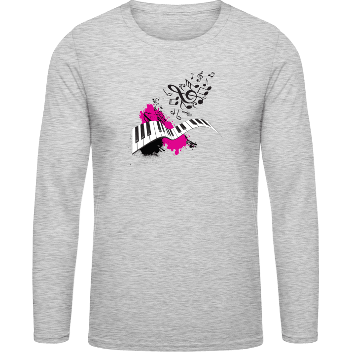 Piano Music Shirt met lange mouwen contain pic