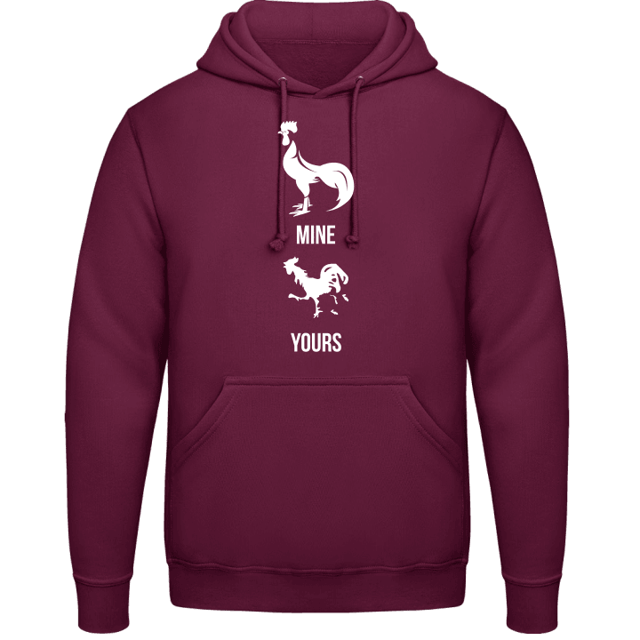 Mine Yours Rooster Hoodie contain pic