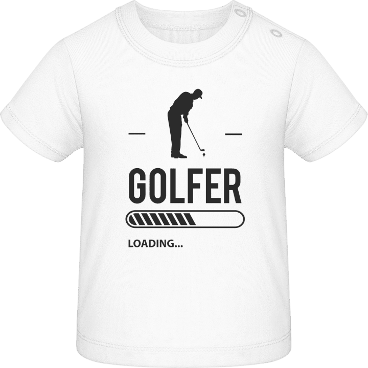 Golfer Loading Baby T-Shirt contain pic