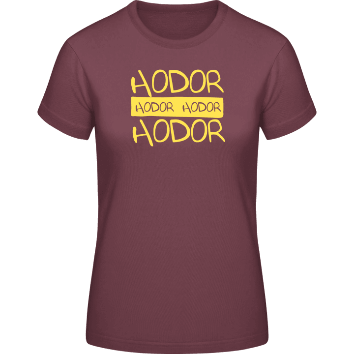 Hodor Hodor T-skjorte for kvinner 0 image