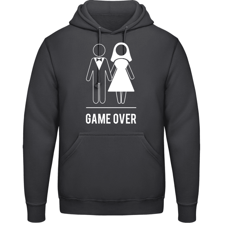 Game Over white Hoodie contain pic