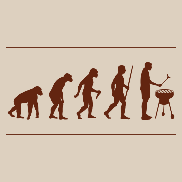 Lustiger Griller Evolution Baby T-Shirt 0 image