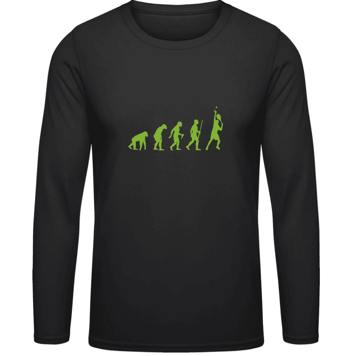 Tennis Player Evolution T-shirt à manches longues contain pic