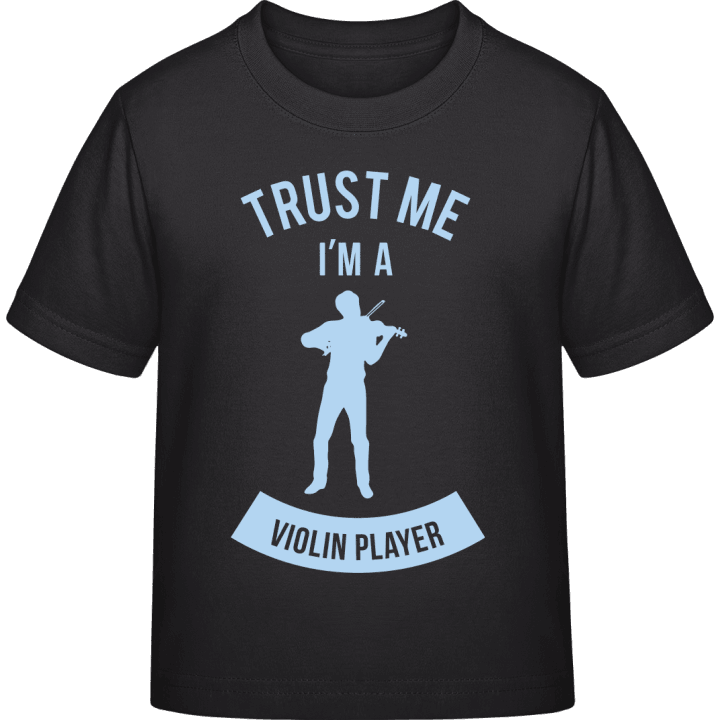 Trust Me I'm A Violin Player T-shirt för barn contain pic