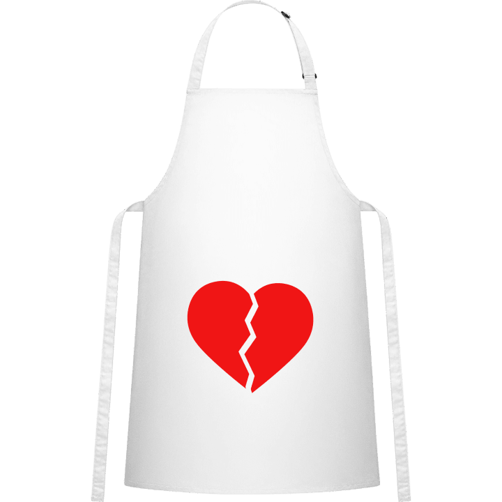 Broken Heart Logo Delantal de cocina contain pic
