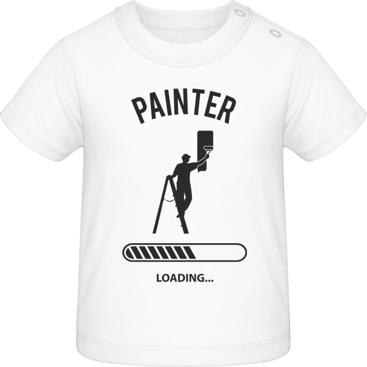 Painter Loading Camiseta de bebé contain pic