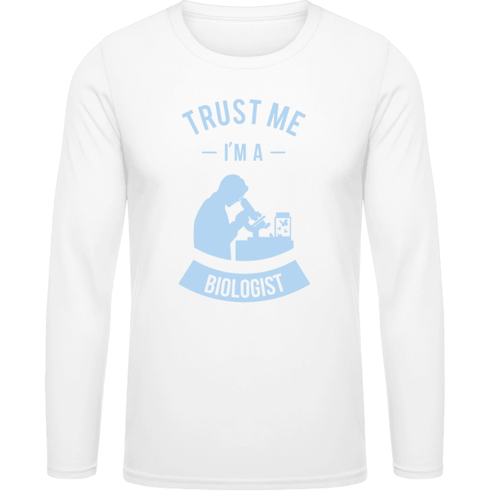 Trust Me I´m A Biologist Langarmshirt contain pic