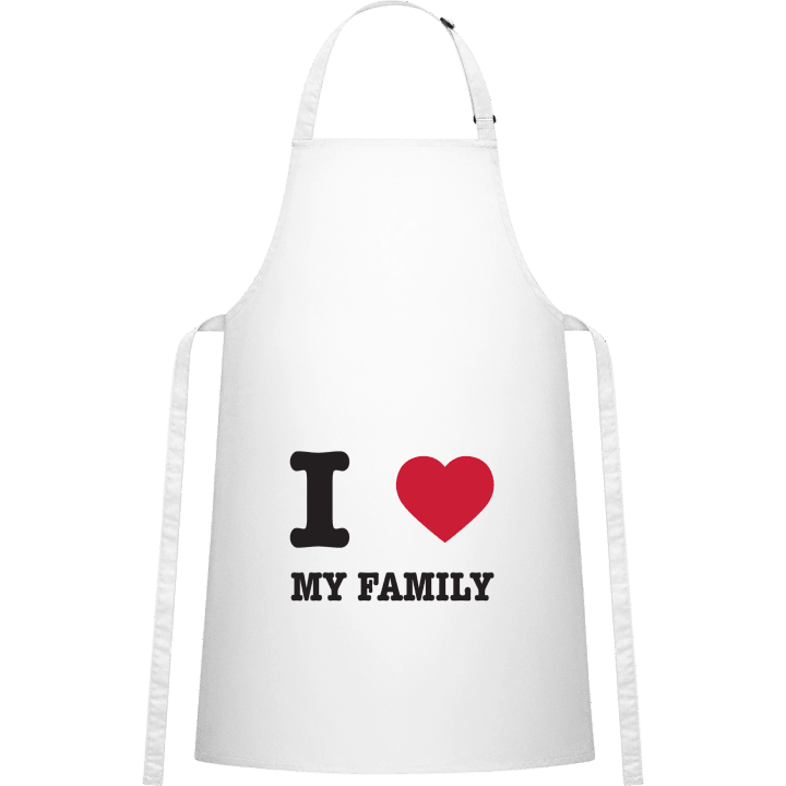 I Love My Family Tablier de cuisine 0 image
